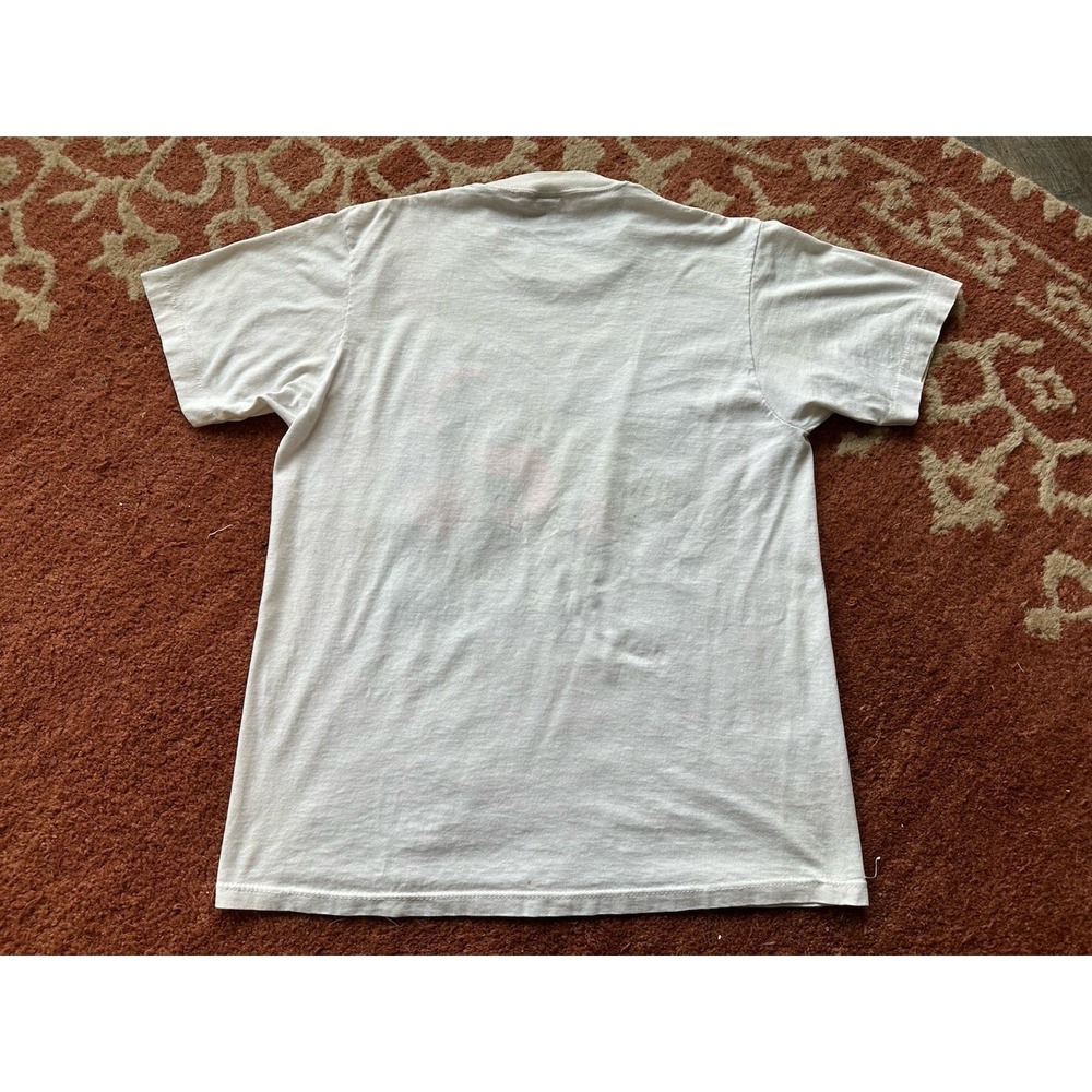 Soffe Shirts Mississippi Vintage Printed T Shirt Adult L Large White Pink Blue G - Picture 7 of 8